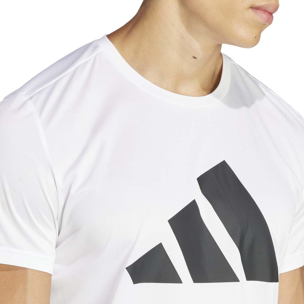 Adidas Camiseta IN0075 M RUN IT White Poliester -2-